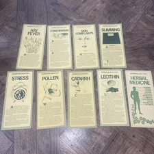 Holland & Barrett 9 Health related Leaflets