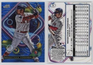 2023 Topps Cosmic Chrome Blue Moon Refractor /99 Masataka Yoshida #185 Rookie RC