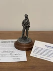 Civil War Union Pioneer Brigade, Pewter Sculpture Figure COA Chilmark Signed #35