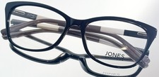 Originale JONES NEW YORK J767 Eyeglasses BLACK New Plastic 55-16-140