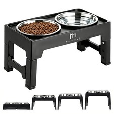 Marchul Raised Dog Bowls for Medium Large Dogs, Elevated Dog Bowls with 2*120...