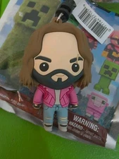 Minecraft Movie - Figural Bag Clip Key Ring - Garrett 