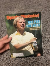 Sports Illustrated April 21 1986 Jack Nicklaus Wins 6th Masters One For The Ages
