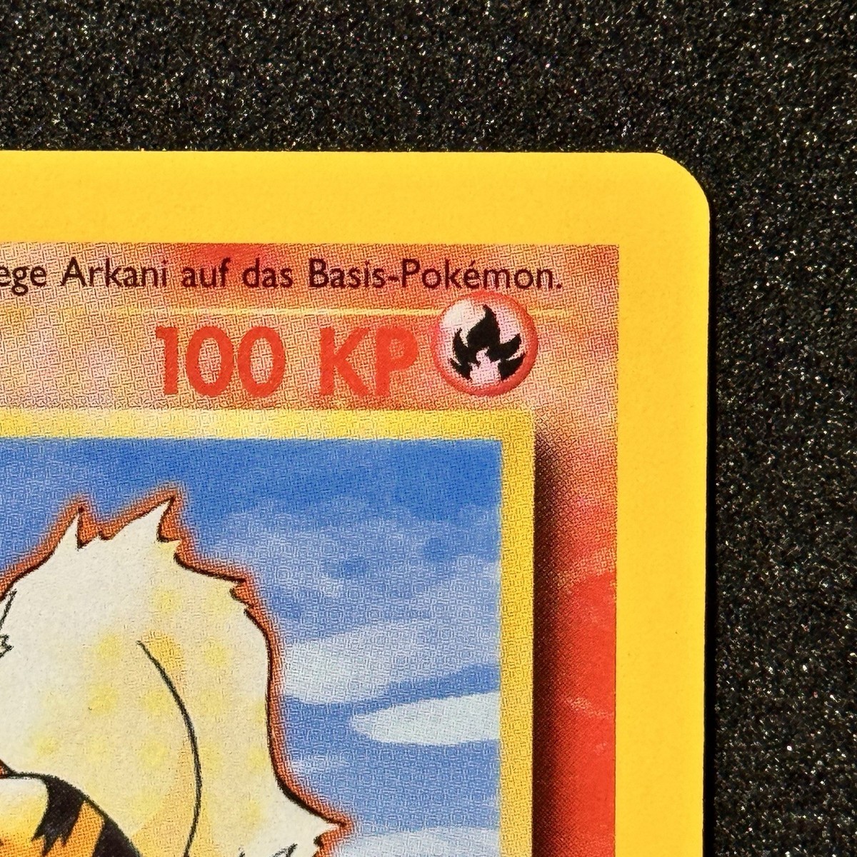 1999 Pokémon 1st Edition Arcanine #23 Base Set German Arkani PACK