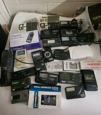  Huge Lot Of Guitar Tuners & Other Items 