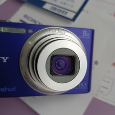 90 New SONY Cyber-shot DSC-W730 8x Optical Zoom CCD Vintage Digital Camera Blue
