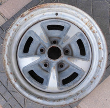 Vintage Pontiac 15 X 7 Factory Steel Mag Wheel. 5 Lug X 4.75 Bp.