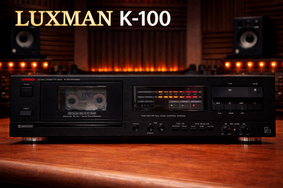 Luxman K-100  RaRe  Vintage Stereo Cassette Deck