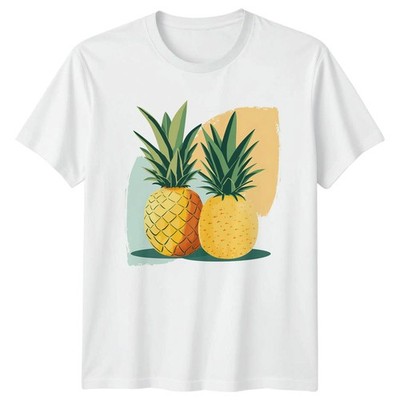 T-Shirt Ananas Frucht Tropisch Geburtstag Geschenk für Sie und Ihn