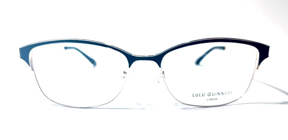 LULU GUINNESS L218 NEGRO NUEVO AUTÉNTICO DISEÑO MARCOS DE GAFAS 56-17-140 Foto 3 de 4