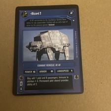 STAR WARS CCG HOTH BLACK BORDER DARK SIDE RARE BLIZZARD 2