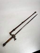 Antique Knights Of Pythias Masonic Fcb Sword W Scabbard G F Foster 1880s