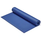 Sunny Health & Fitness Thin Yoga Mat for Health & Fitness- Blue