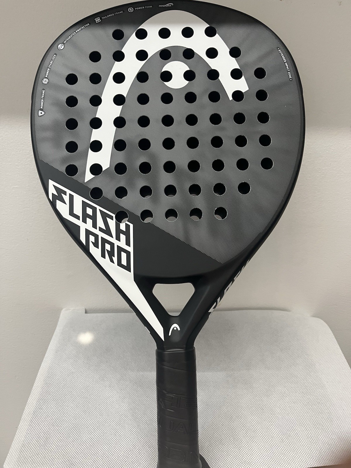 HEAD FLASH Pro Padel Racquet White/Black 2023 view 3