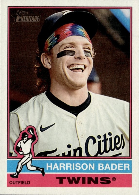 Harrison Bader 2025 Topps Heritage #707