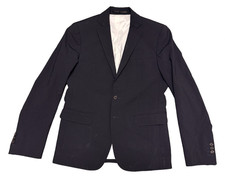 Dsquared 2 Blazer Tuta Giacca Uomo IT48 Blu Navy Made In Italy 38 US LEGGI