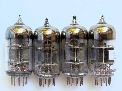 4PCS 6S45P-E / WE437 / 6C45P / EC8020 HI-END TRIODE REFLECTOR TUBES! NOS! OTK! - Image 1 of 4