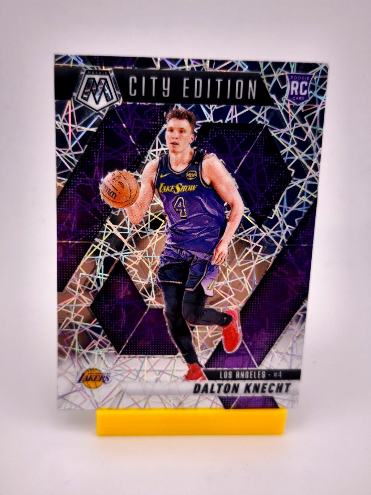 Dalton Knecht RC LAZER CITY EDITION 2024-25 Panini Mosaic NBA LA Lakers 