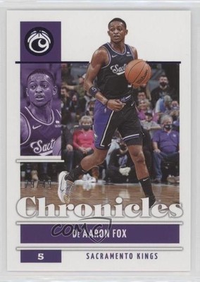2021-22 Panini Chronicles Purple 29/49 De'Aaron Fox #21 07mp