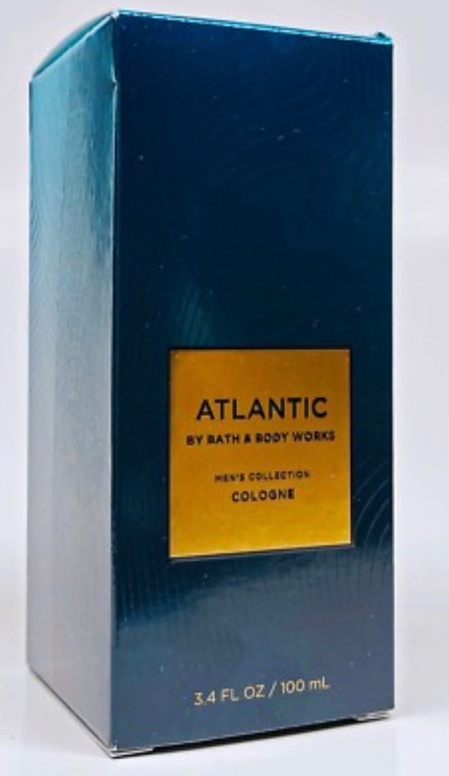 NEW IN BOX FREE SHIPPING BATH & BODY WORKS MEN'S ~ ATLANTIC COLOGNE ~ 3.4 OZ