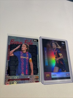 Alexia FC Barcelona Lot / Duo 46/50 Parallel + Bona Fide Baller