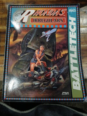 Battletech Rhonda s Irregulars FASA 1643