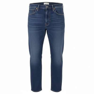 LEVI'S 502 Herren Jeans W34/L32 Blau Faded Tapered Fit Denim