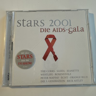 2 CD''Stars 2001-Die Aids-Gala'' Black, Rosenstolz, Bob Geldof, Orange Blue, ..