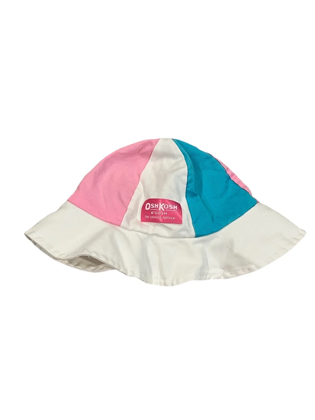 Vintage Oshkosh B’Gosh Toddler Striped Pastel Bucket Hat Rare USA
Opens in a new window or tab