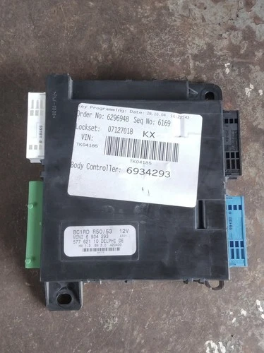 Mini 2004 Body Control Unit ECU 6934293 - L53 #NV1