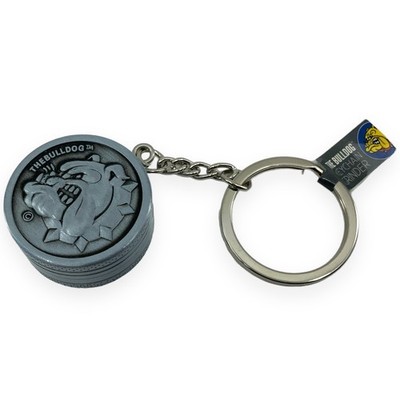The Bulldog Mini Keychain Grinder Ø30 mm - 2tlg. - Edelstahl