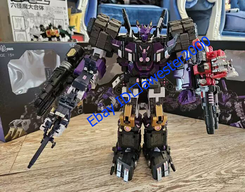 Transformable Iron Factory DJD Set SPIRITS OF THE D.E.C DJD 5PCS