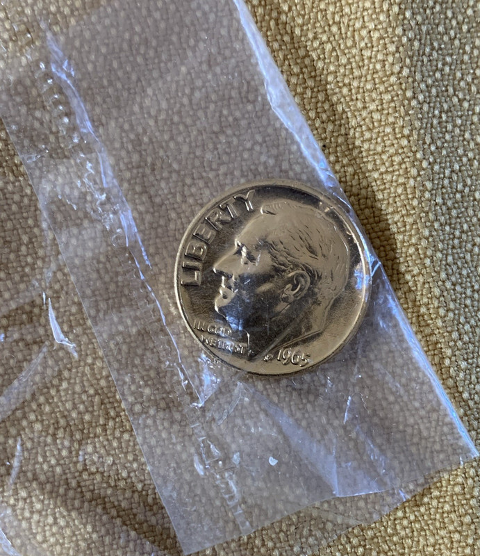 1965 Roosevelt Dime 10C Philadelphia Mint Uncertified Ungraded