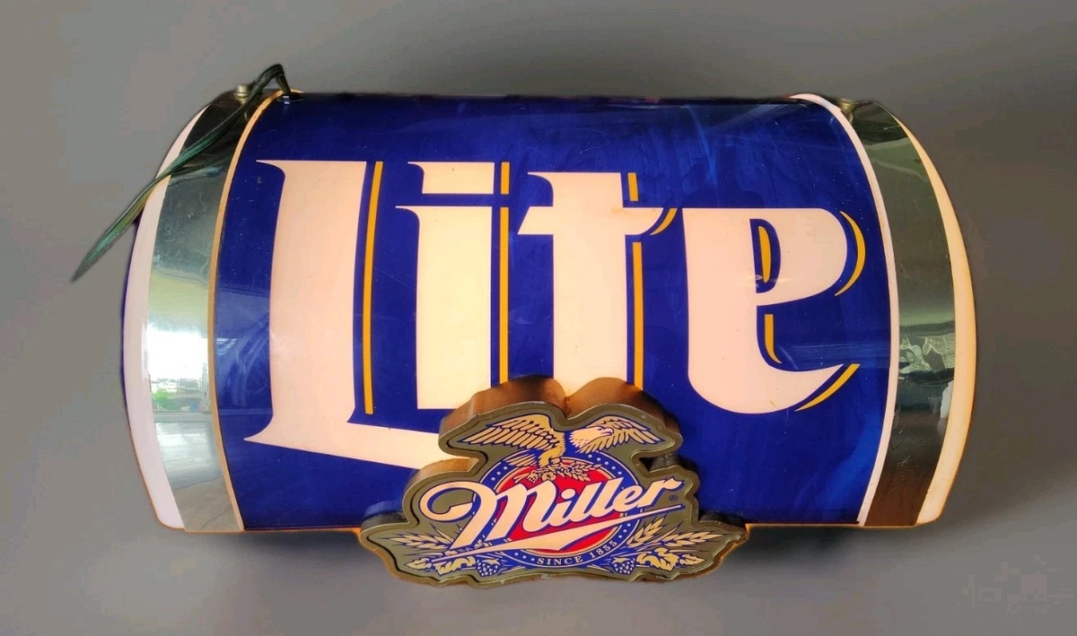 Hanging Pool Table Light In Collectible Miller Signs & Tins | eBay