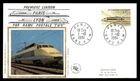 Mayfairstamps France FDC 1984 Train Paris to Lyon First Day Cover aaz_10159