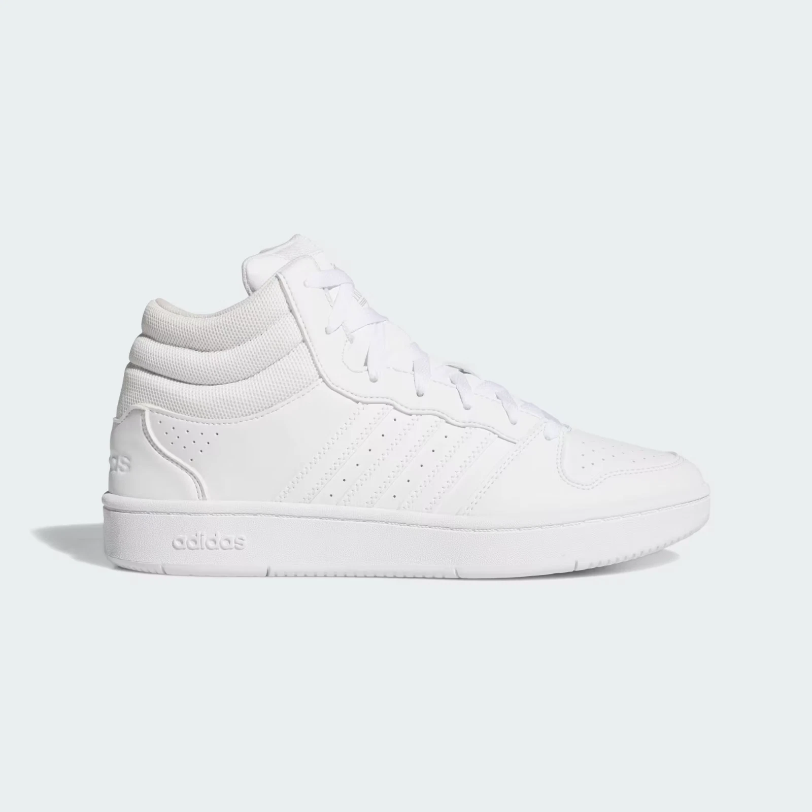 Adidas Sportswear Hoops Mid Shoes in Cloud White