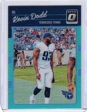 2016 Donruss Optic Rookie Aqua Prizm #129 Kevin Dodd RC 99/299