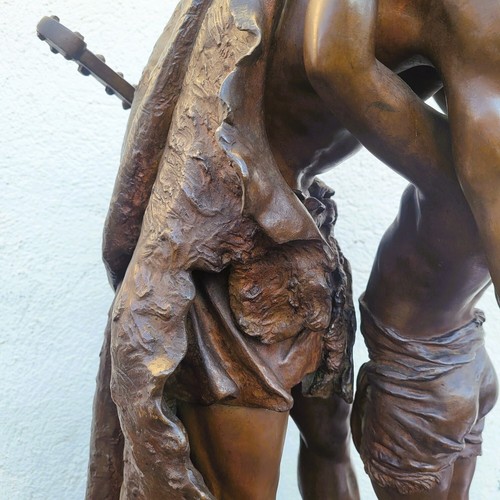 H Plé (1853-1922), Siot Decauville, Les Gaulois, Grand Bronze Signé, Fin XIXème - Picture 14 of 17