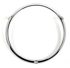 New! 1969  Ford MUSTANG Front Headlight Outer Chrome Ring Door Trim Bezel