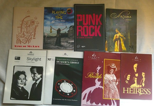 Vintage Theaterprogramme Sheffield David Hase Punk Rock Rivalen Erbin Arkadien