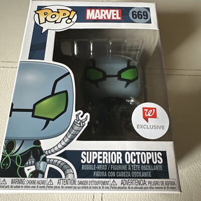Marvel Funko Pop Superior Octopus  # 669 - Walgreens Exclusive 