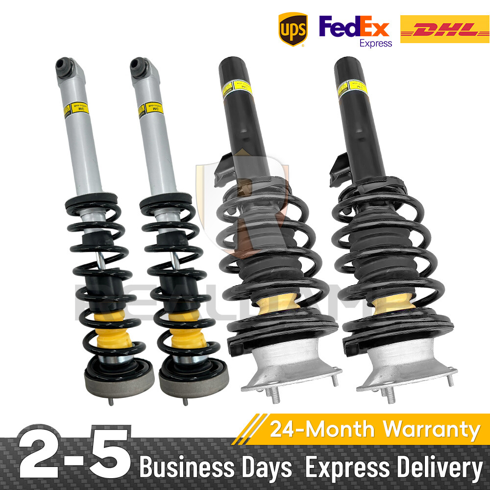 4Pcs For BMW E60 525xi 530xi 528i 535i Xdrive Front Rear Shock Strut Assys 06-10