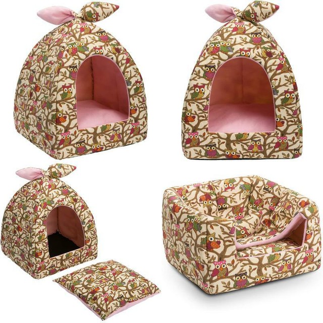 owl cat bed