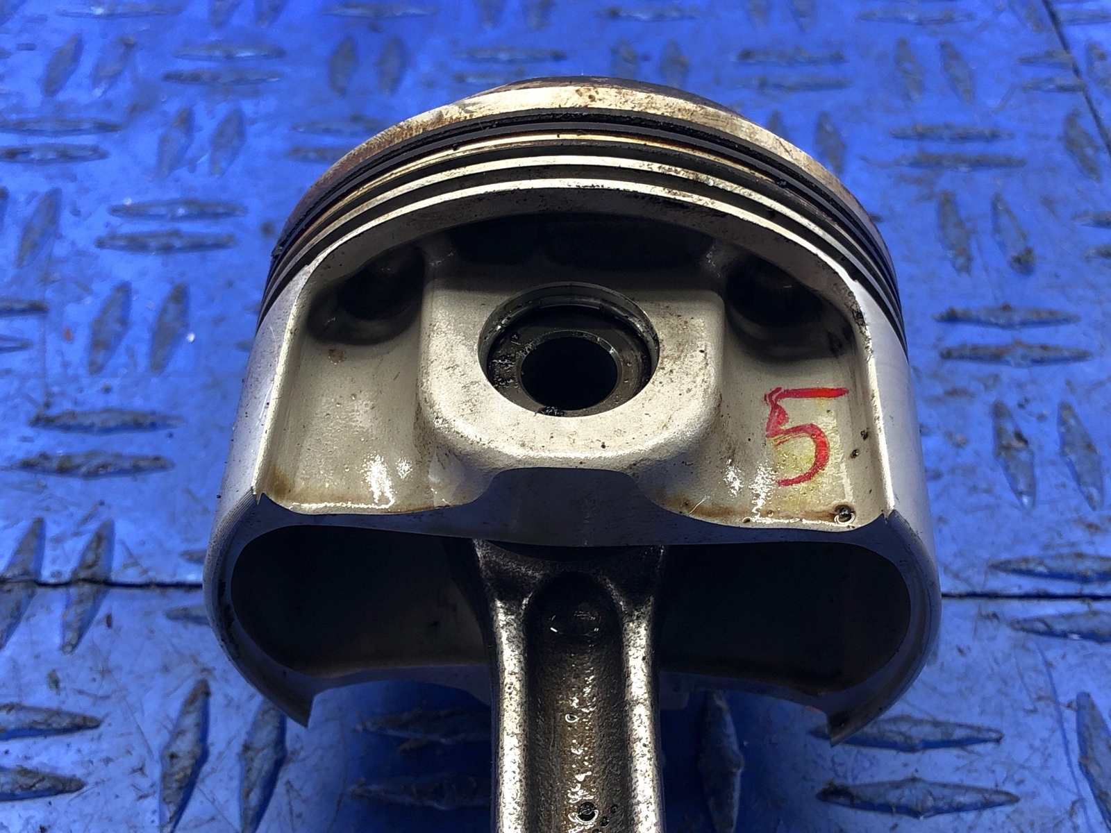 2011-2015 AUDI R8 4.2L ENGINE PISTON W/CONNECTING ROD 079107066CT OEM 2012 2013