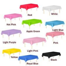 Strong Disposable Party Paper Plates Bowl Cups Table Cloth Napkins Tableware Set