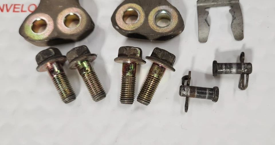 OEM 1990+ Acura Integra disco trasero E cable de freno soportes pernos CRX Honda Civic Foto 3 de 4