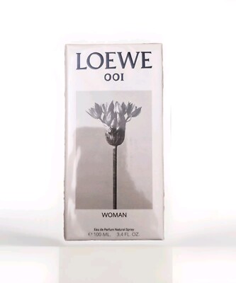 Loewe 001 Eau De Parfum Spray 3.4fl.oz./100ml. Womens Perfume, BrandNew. Sealed.