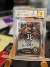 2011  Randall Cobb Rookie topps chrome Autograph Bekett 10 #93
