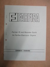 Farfisa Partner 15 and Recorder Outfit Service Manual