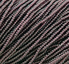 Czech Glass Seed Beads Size 10/0 " DARK AMETHYST " 1 Hank